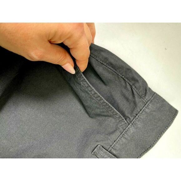 Eddie Bauer Womens 12 Desitrek Ripstop Pants Slightly Curvy Straight Pant Crop - Picture 9 of 12